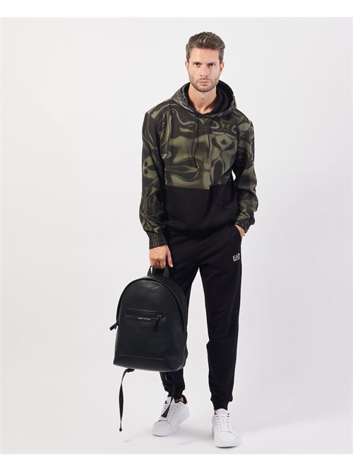 Felpa uomo EA7 con cappuccio EMPORIO ARMANI EA7 | 6DPM09-PJOGZ2818